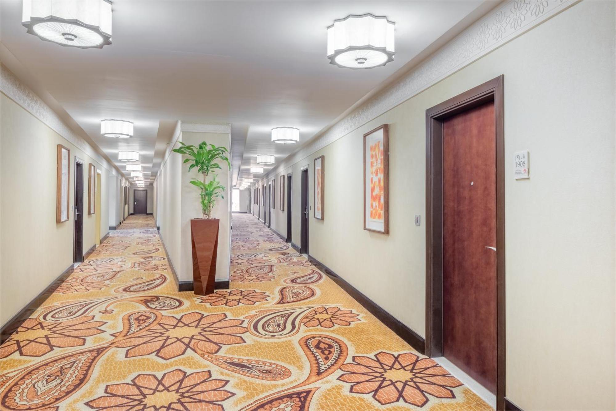 자발 오마르 메리어트 호텔, 마카 메카 외부 사진 A carpet in a hotel