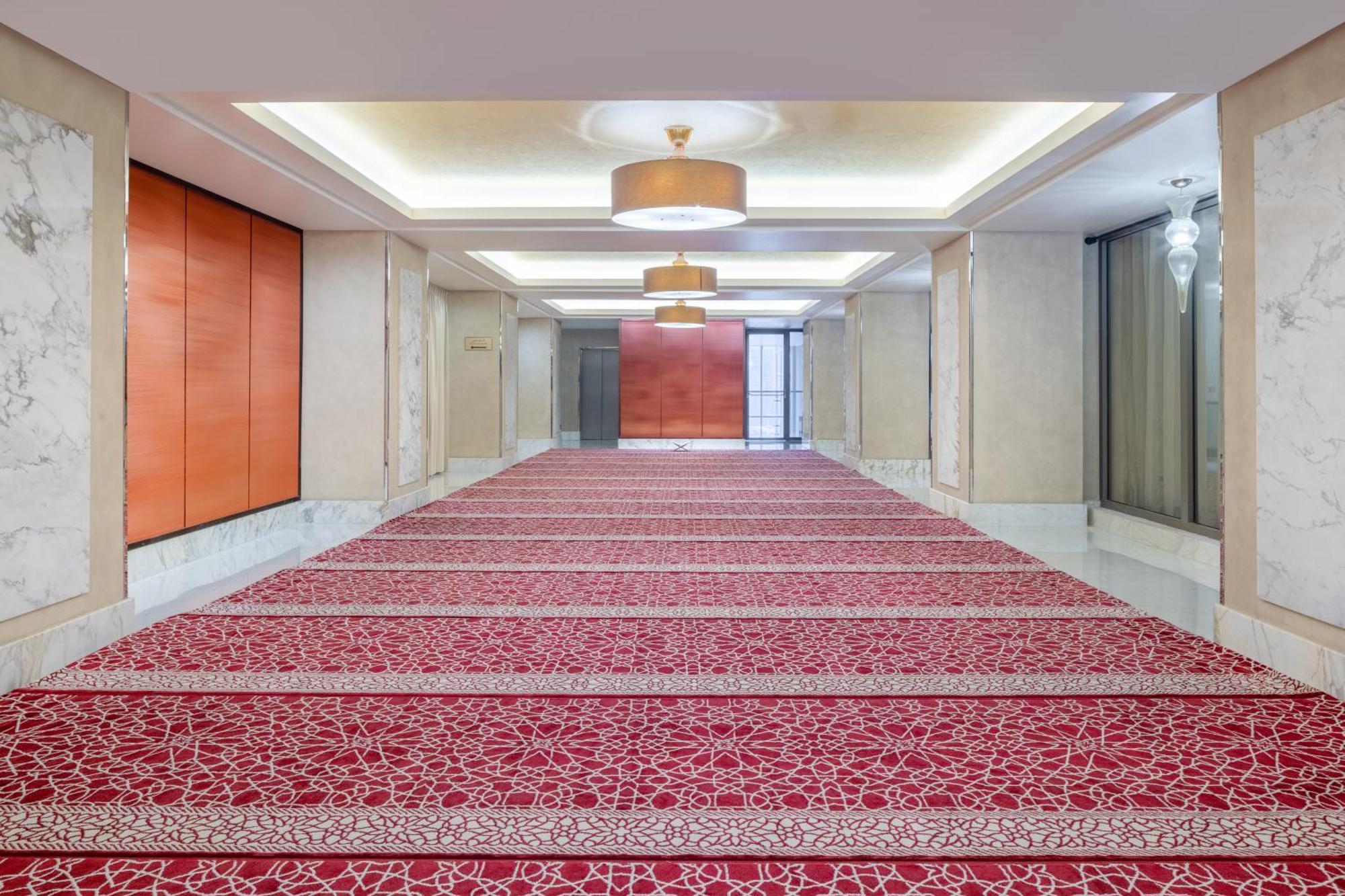 자발 오마르 메리어트 호텔, 마카 메카 외부 사진 Carpet in a hotel