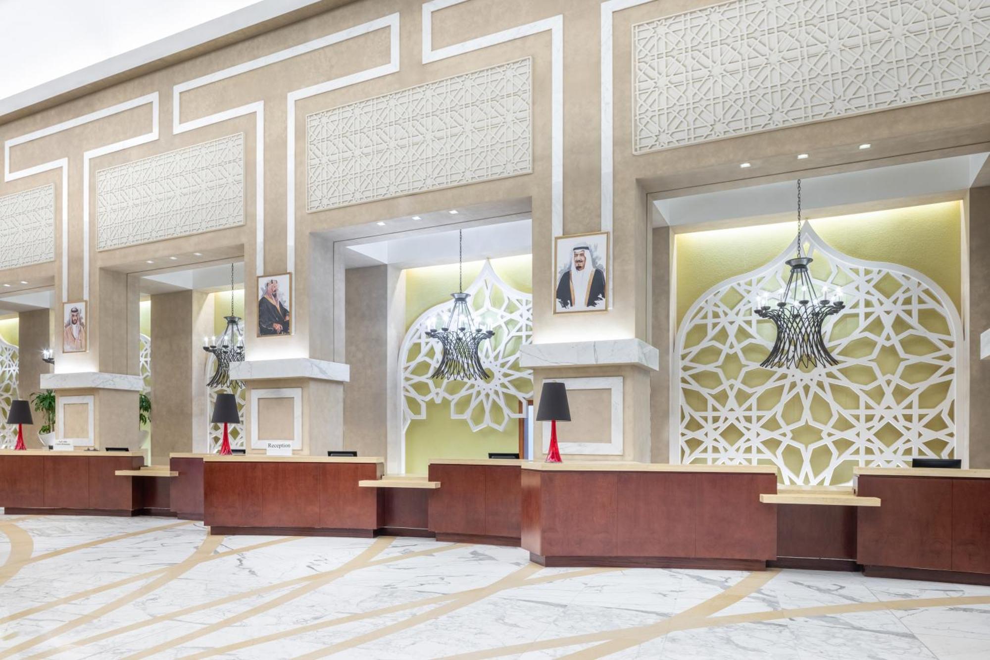 자발 오마르 메리어트 호텔, 마카 메카 외부 사진 The lobby of the hotel